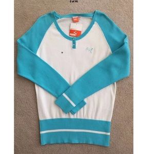 Puma Golf Henley Sweater Size Medium NWT